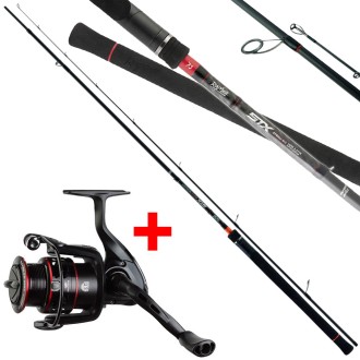 rúd Rapture  stx spin mh 2,40m 15-45g + naviják gaube fd 3000